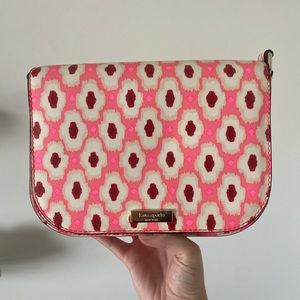 neon pink kate spade purse